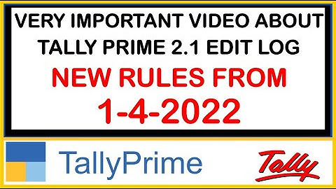 AFTER TALLY PRIME 2.1 EDIT LOG INSTALL AUTOMATIC INVOICE NUMBERING METHOD CHANGED |