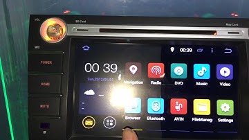 New design anti-glare screen android 5.1 car dvd player