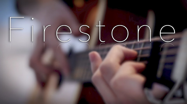 Firestone Guitar version - Guitar performance video thumbnail
