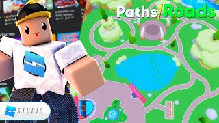 How to Make Paths/Roads.. (Roblox)