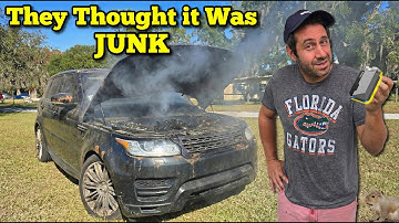 I Bought a Junk Range Rover and Revived it with a $40 Scan Tool