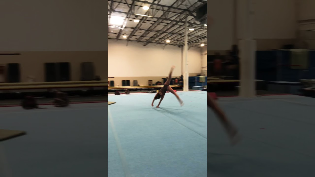 Level 10 Floor Pass Round off 1 & a half front layout Emily Galan c/o 2023 Texas Dreams Gymnast