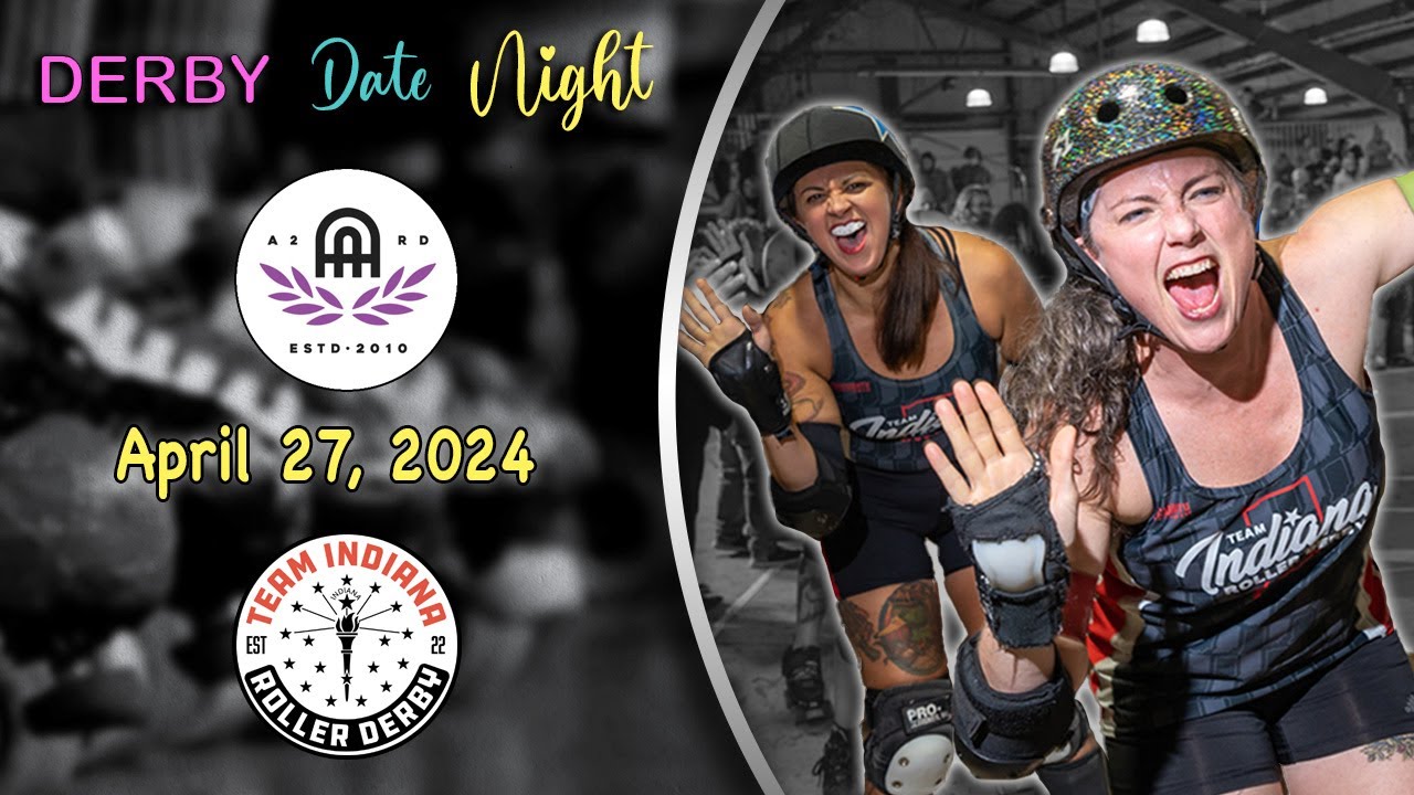 Team indiana vs ann arbor roller derby doubleheader live stream