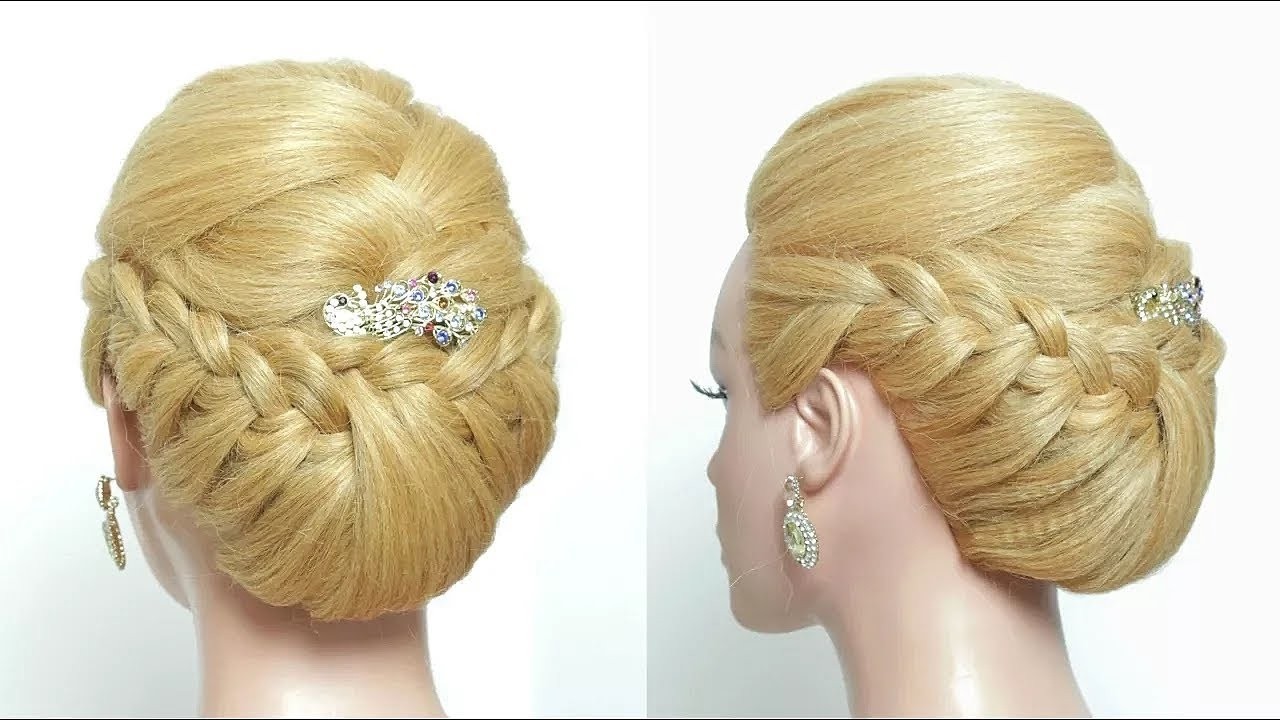 Wedding Updo With Braids – Simple Steps For Long Hair