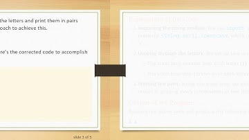 How to Print Every Two-Letter Pair in Python