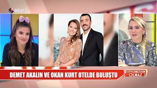 Şok Demet Akalın Ve Okan Kurt Otelde Buluştu (Demet Yayına Bağlandı)