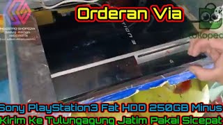 Download Lagu Orderan Via Tokopedia QC Packing Sony PlayStation3 Fat Minus Kirim Ke Tulungagung Jatim Pake Sicepat MP3