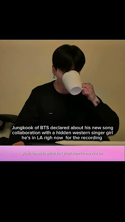 Jungkook bts released new song with a hidden western singer girl in LA on live weverse #jungkook#bts