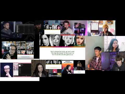 BLACKPINK'The Happiest Girl'(YouTubers Reaction Mashup)#blackpink #thehappiestgirl #bornpink #yg