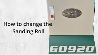 Changing the sanding Roll on a Grizzly G0920 by Butch's Building Blocks 234 views 6 months ago 5 minutes, 17 seconds