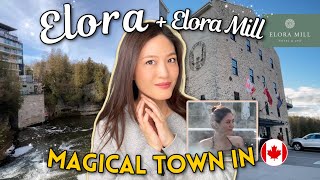 Exploring Elora Ontario's hidden gem! (Elora gorge, hot pool, and Elora Mill)