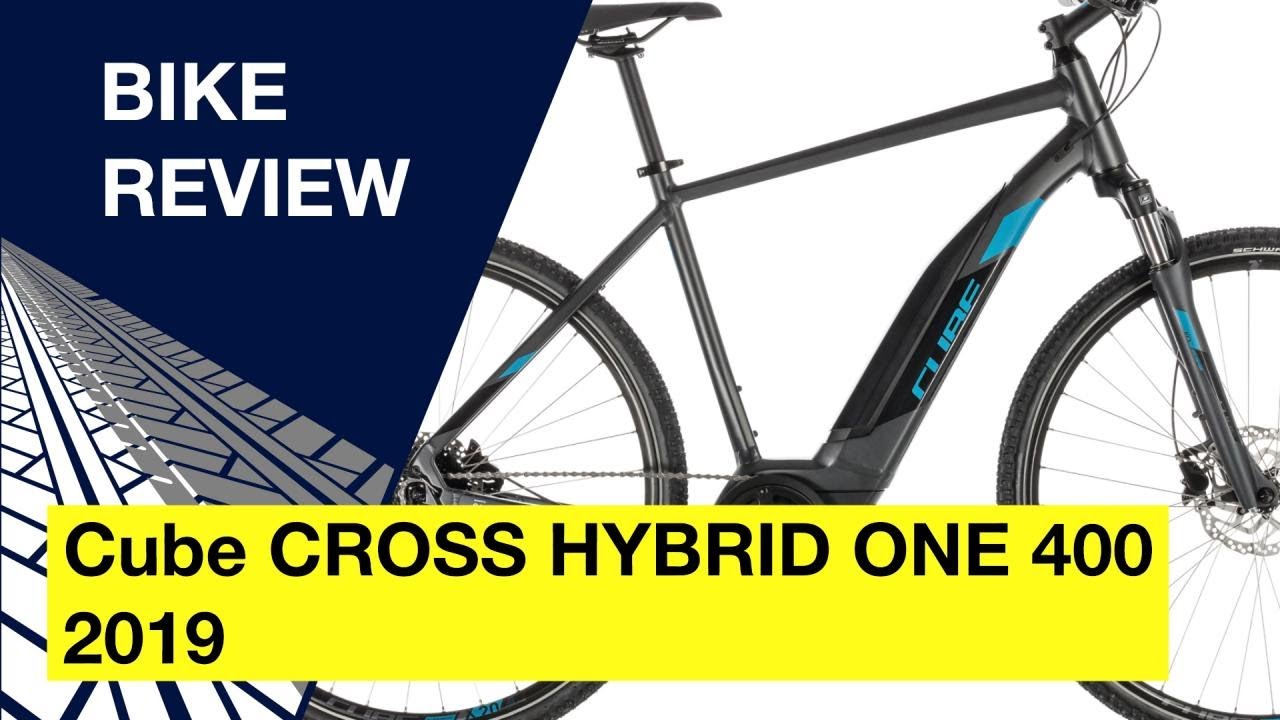 Cube CROSS HYBRID ONE 400 2019: Bike review - YouTube