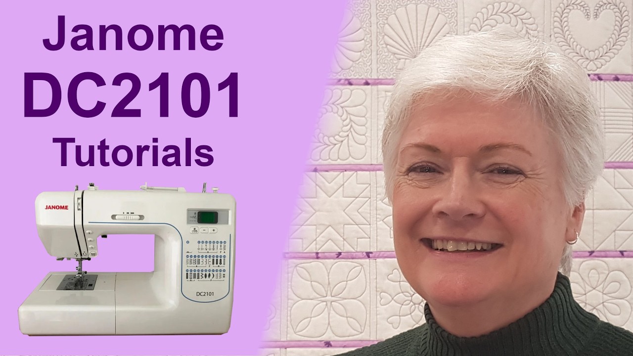 Janome DC 2101 - YouTube