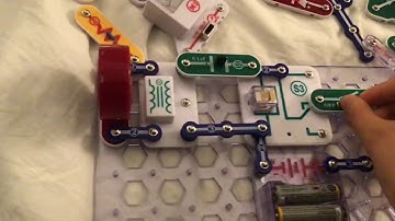 Snap Circuits Pro Buzzer Relay and Transformer