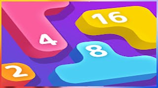 LAVA Merge Number Blokc with 2048 game - Gameplay Walkthrough screenshot 5