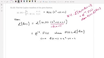 M308 Differential Equations, Section 6.3 (6/11 )Ex23a