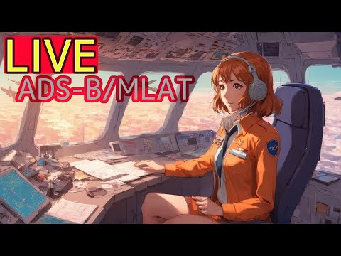【LIVE】 大阪上空ライブ配信 Flight Tracking Osaka RJOO【ADS-B/MLAT】