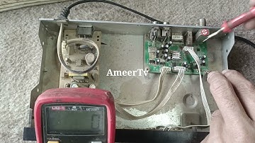 Gx6605 receiver h and v fault repairs