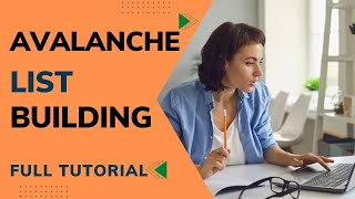 Avalanche List Building |Online Business | @Sameer K Tutorial  #passiveincome