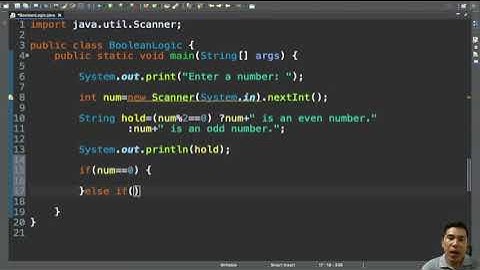 Boolean Logic Ternary Operators