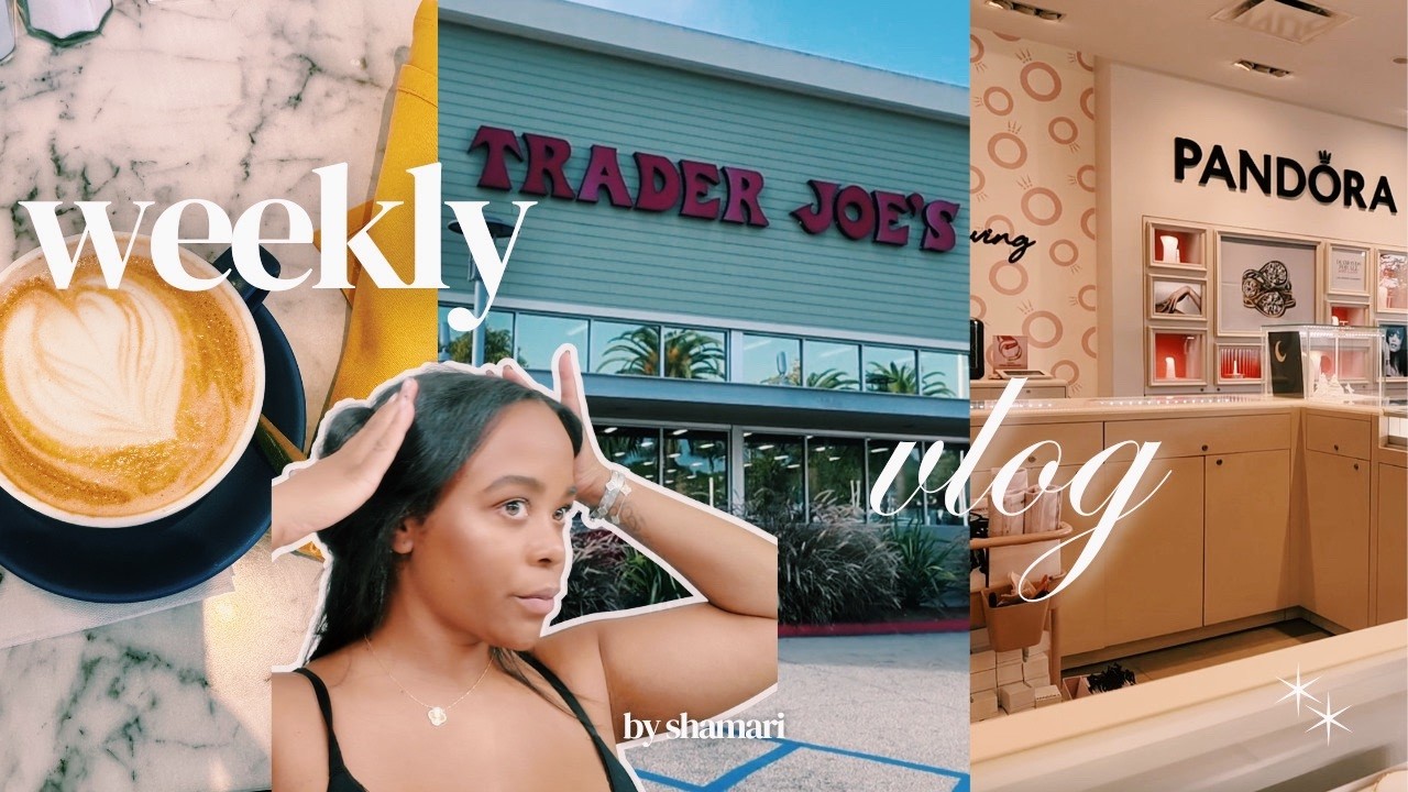 weekly vlog: lets catch up, grwm, shopping + haul, book club fun, helloshamarixo, lifestyle vlog
