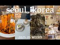 【韓国旅行vlog】江南・安国・三清洞グルメ&カフェ巡り!テナガダコカルグクス|マッククス| 新羅製麺 |ピンス| 2025年5月WEEK5