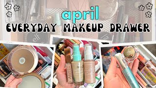 Refreshing My Everyday Makeup Drawer for APRIL: shop my stash!