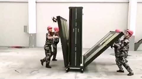 Prefabricated Foldable Portable Prefab Folding Container Houses #modernhouse #modular