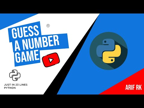 Creating Guess a Number Game in Python Just in 23 Lines