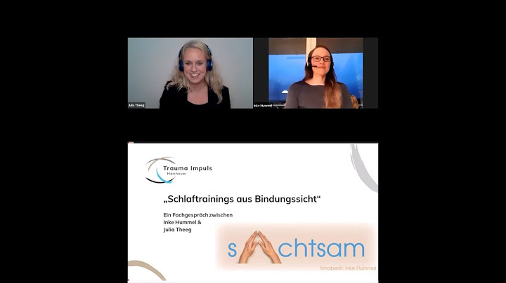 Schlaftrainings aus Bindungssicht  Ein Fachgespräch zwischen Inke Hummel und Julia Theeg