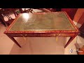 Antique Walnut Library Table