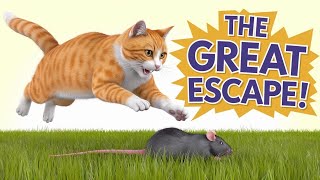 How to Scratch Coding Tutorial.   |: Cat Jumps Over the Rat to escape | tutree