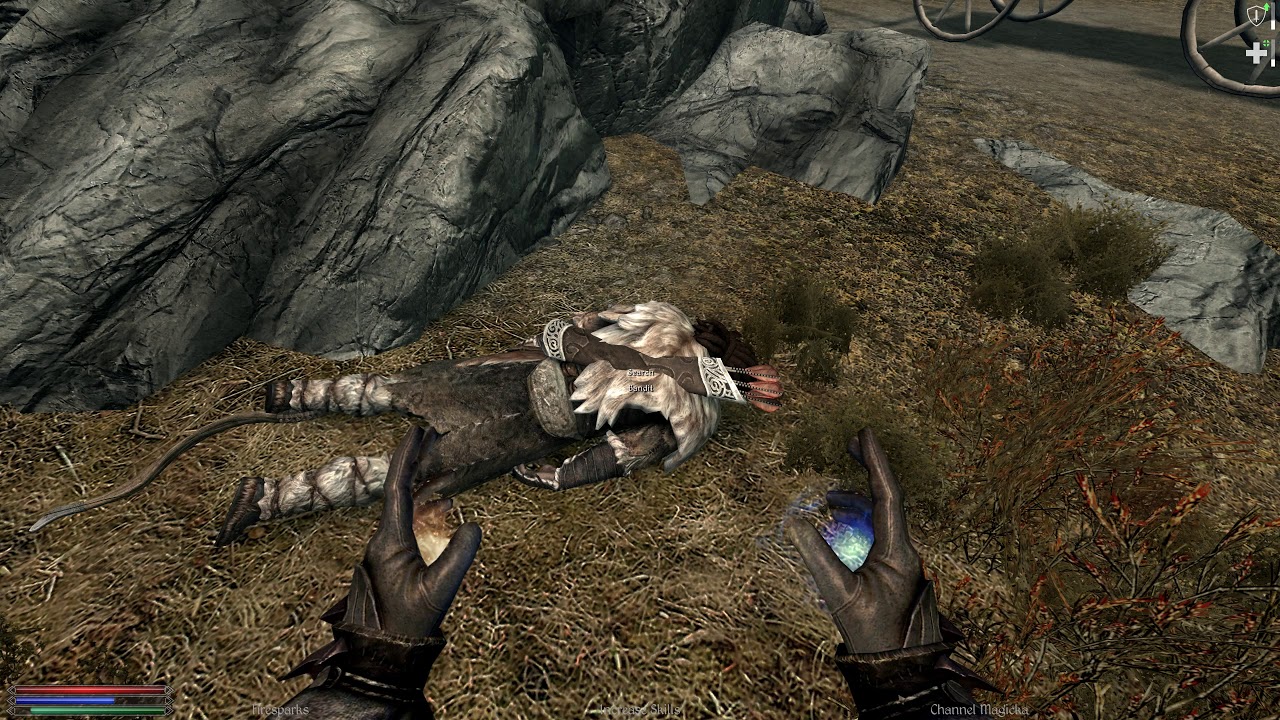 Requiem 3Tweaks DiD - Altmer mage - Death near whiterun