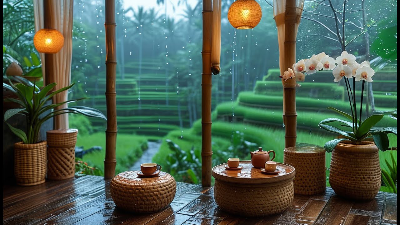 Sore Hujan 🌧️ Jazz Piano Tenang untuk Istirahat