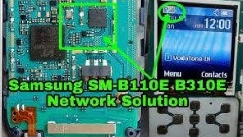 Samsung Guru Music Sm B 310e network problem solution