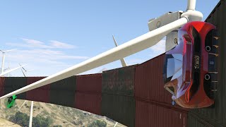CRAZY WINDMILL WALLRIDE! (GTA 5 Online)