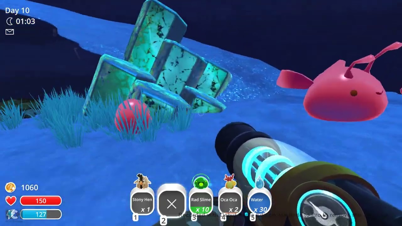 getting a radiation/rad slime