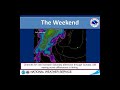 NWS Atlanta Weekly Weather Briefing January 16, 2020