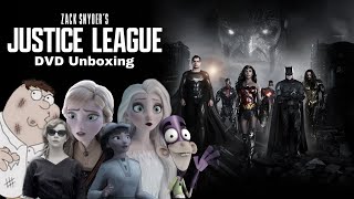 Zack Snyders Justice League 2021 Dvd Unboxing
