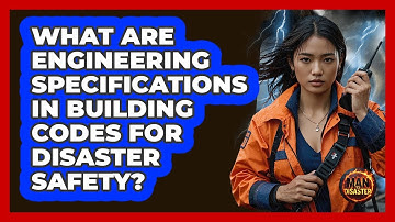 What Are Engineering Specifications In Building Codes For Disaster Safety? - Man vs. Disaster