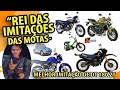 Conheça o "REI DAS IMITAÇÕES DAS MOTAS" - O Melhor Imitador de Motos do BRASIL (DT180,  XJ6)