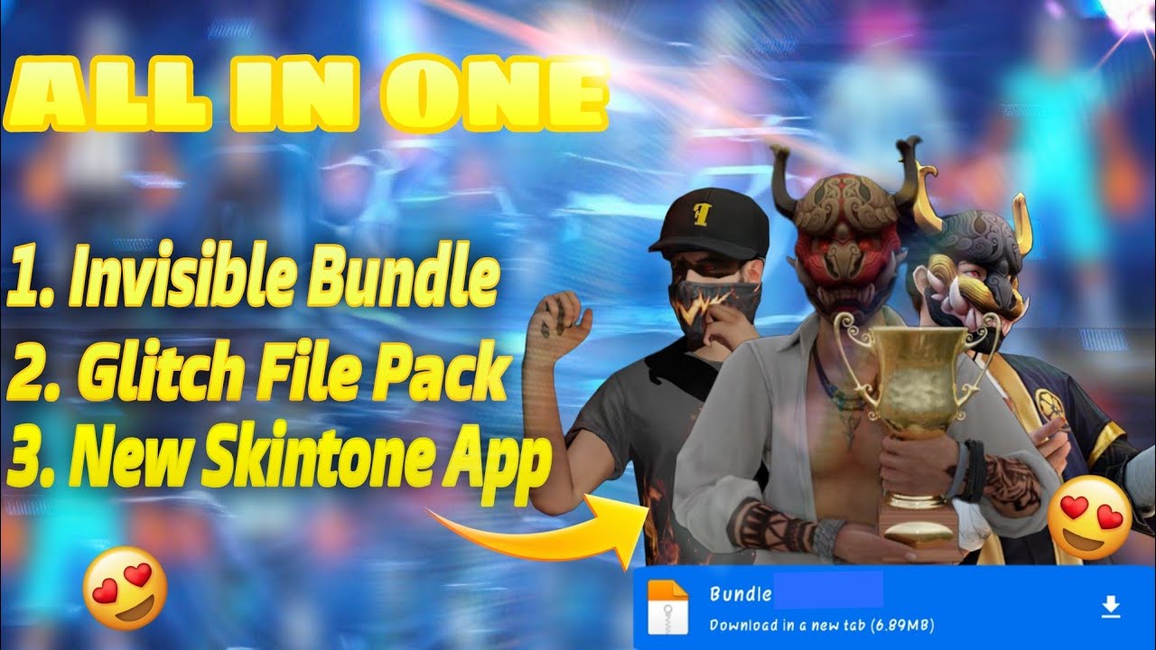 ⚡ MODXFIRE TOOLS ✨ FF+FFMAX ☢️ BUNDLE GLITCH FILE PACK ✅ 100% WORKING ✅ SKIN-TOOL APK📂