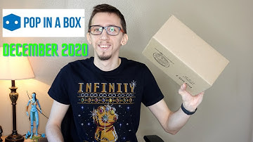 Pop In A Box Subscription Mystery Box - December 2020 - Was it worth it?