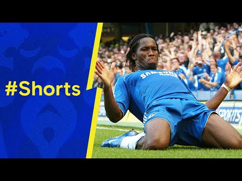 Didier Drogba's Sensational Half Volley vs Liverpool | Goal Of The Day #shorts