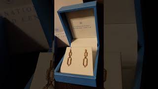 International Diamond Center Diamonds Gold Earrings My Christmas Present From My Husband #happywifey