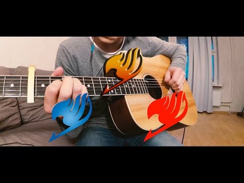 3 Best Fairy tail openings on acoustic guitar ( fingerstyle )