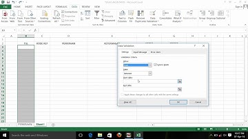 video tutorial membuat data validasi di excel