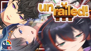 【Unrailed】 Rare Footage of a DM Railroading 【NIJISANJI ID】