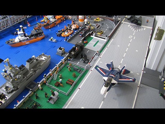 Lego Joint Military Base and Coast Guard 
