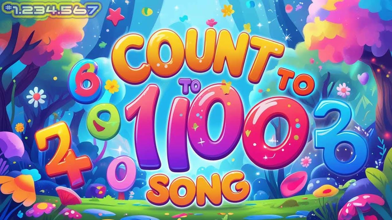 1 to 100 counting for kids | Numbers Song 1-100 | Counting from 1 to ...
